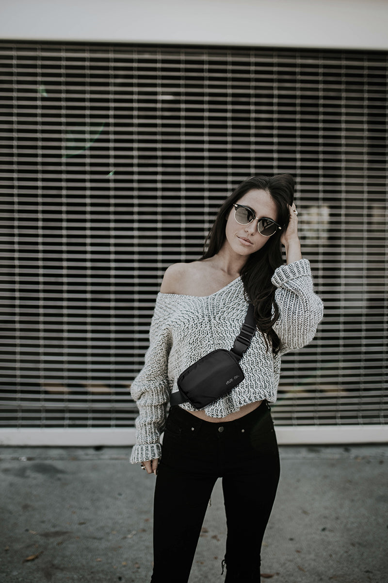 VeZe Co. Shoulder & Waist Bag (Black)