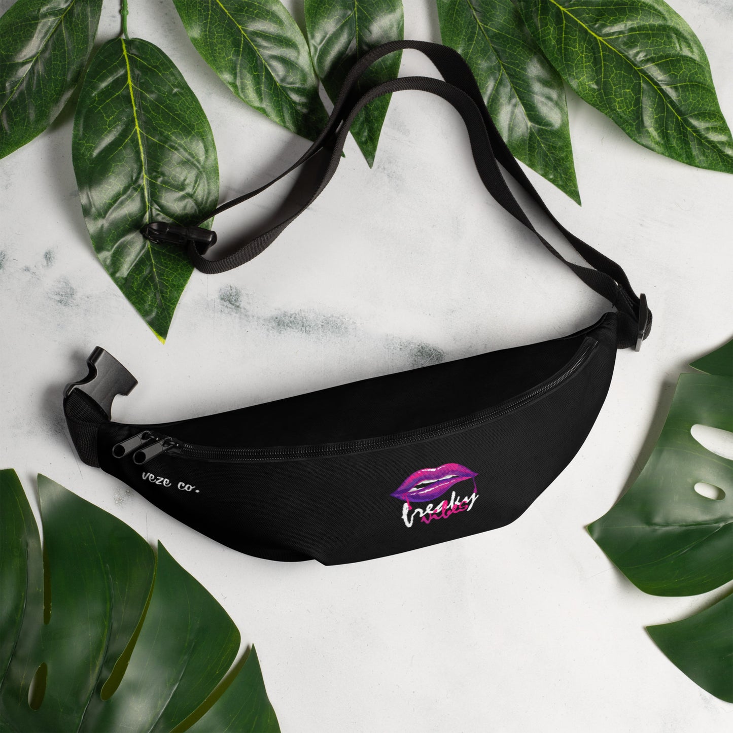Freaky Vibes Waist Pack (Black)