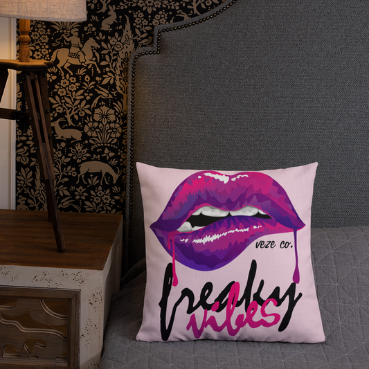 Freaky Vibes Premium Pillow