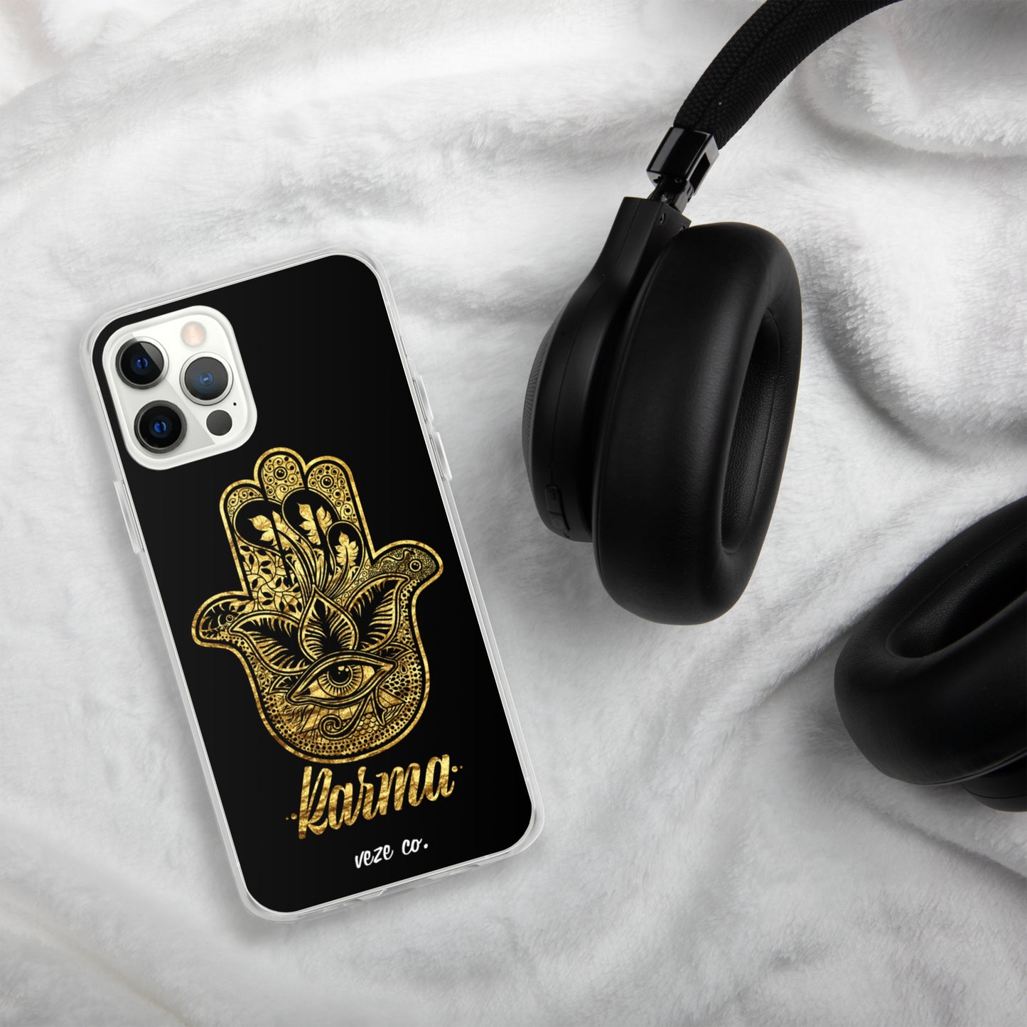 Karma Hand of Hamsa - iPhone Case