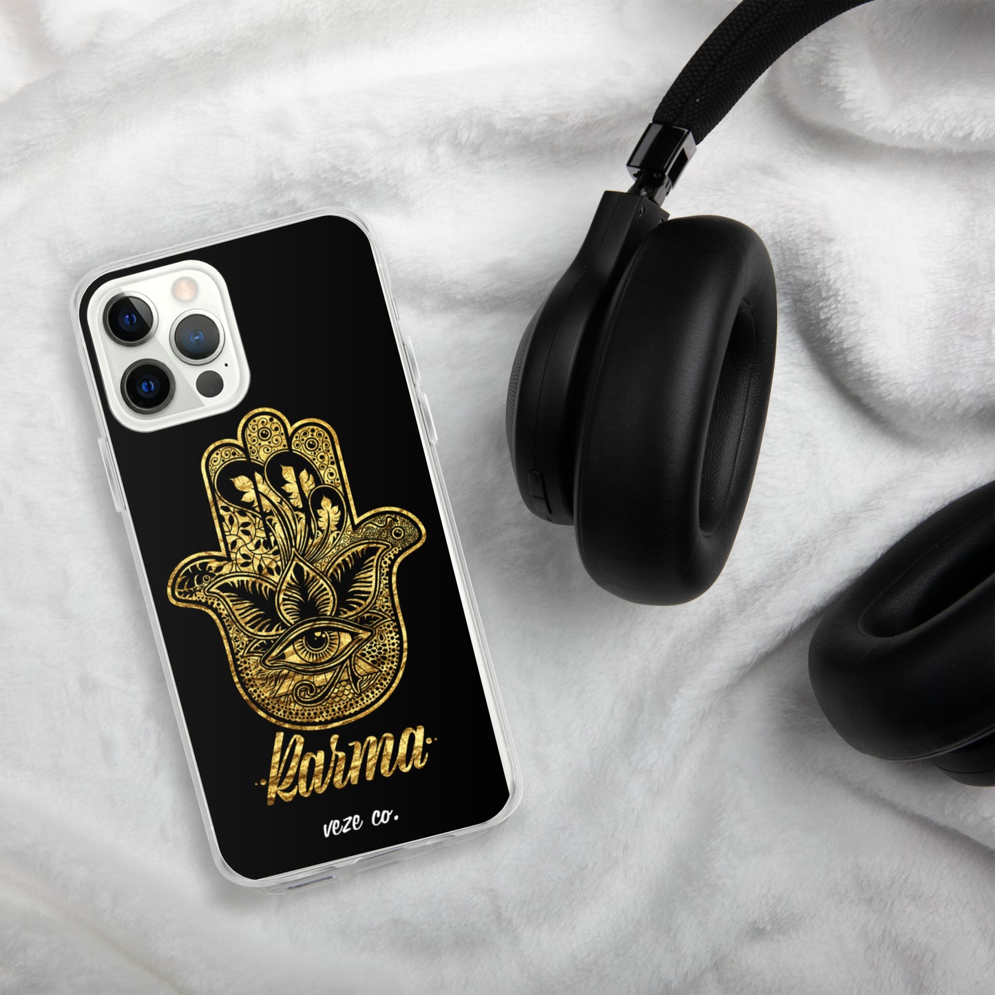 Karma Hand of Hamsa - iPhone Case