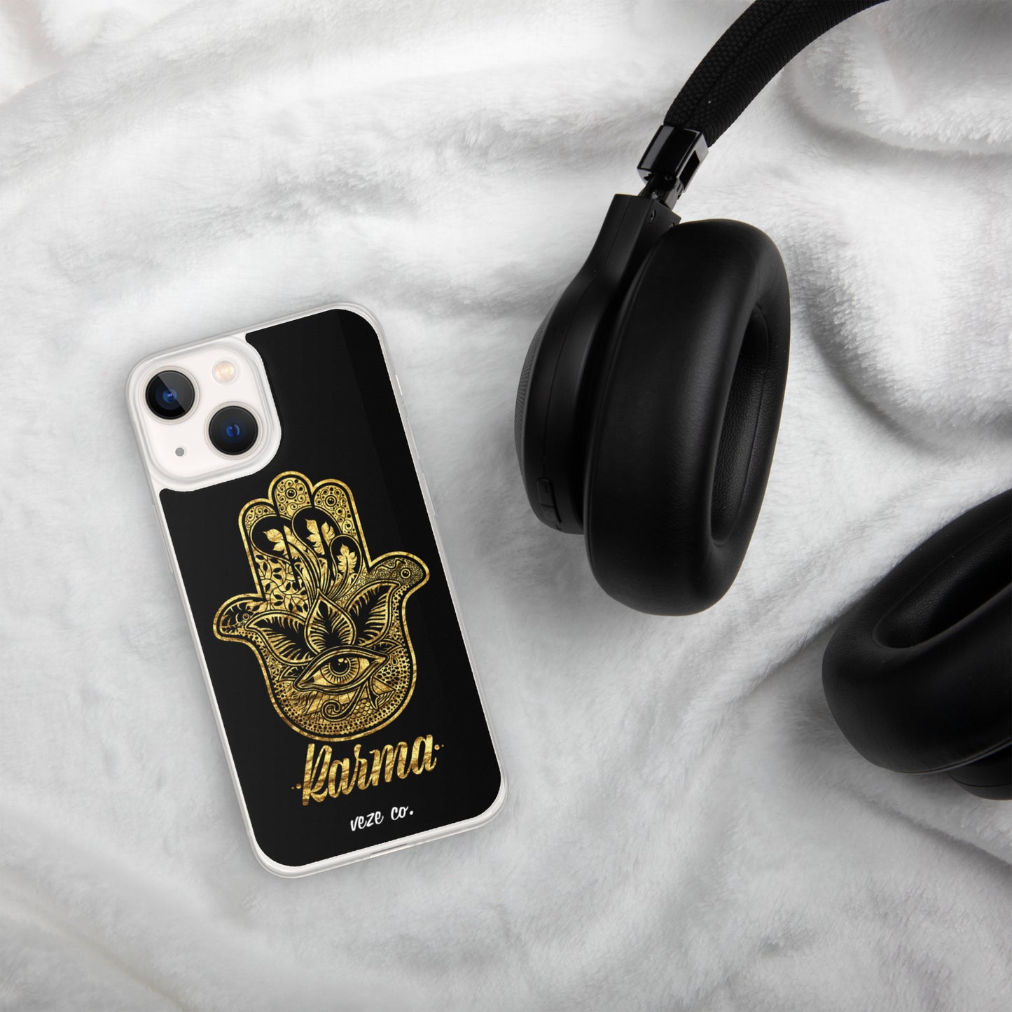 Karma Hand of Hamsa - iPhone Case