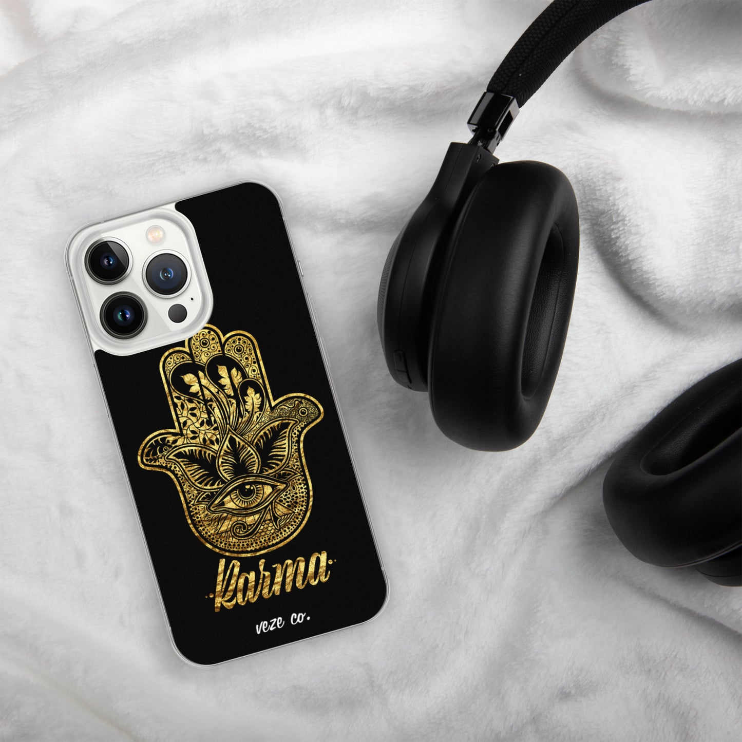 Karma Hand of Hamsa - iPhone Case