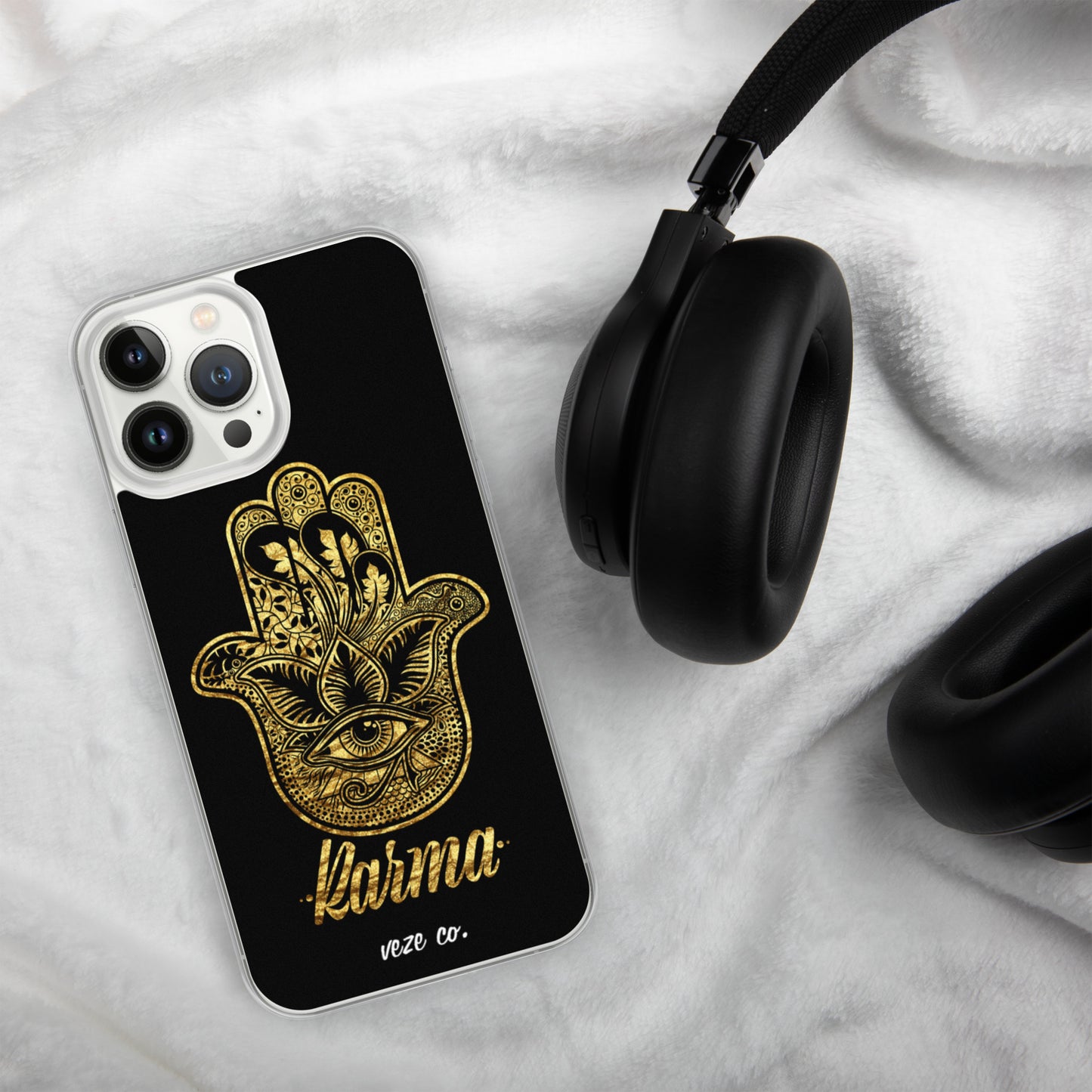 Karma Hand of Hamsa - iPhone Case
