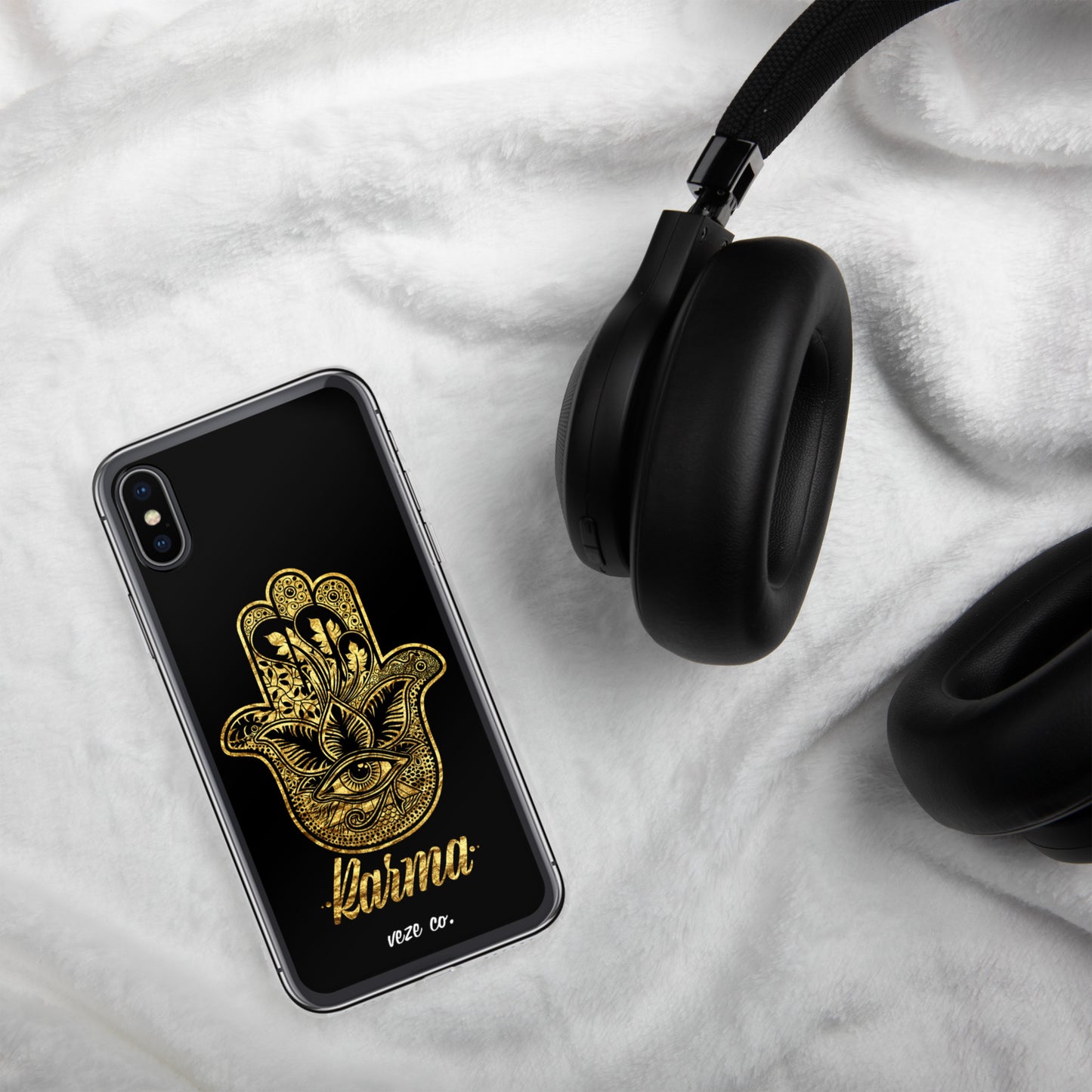 Karma Hand of Hamsa - iPhone Case