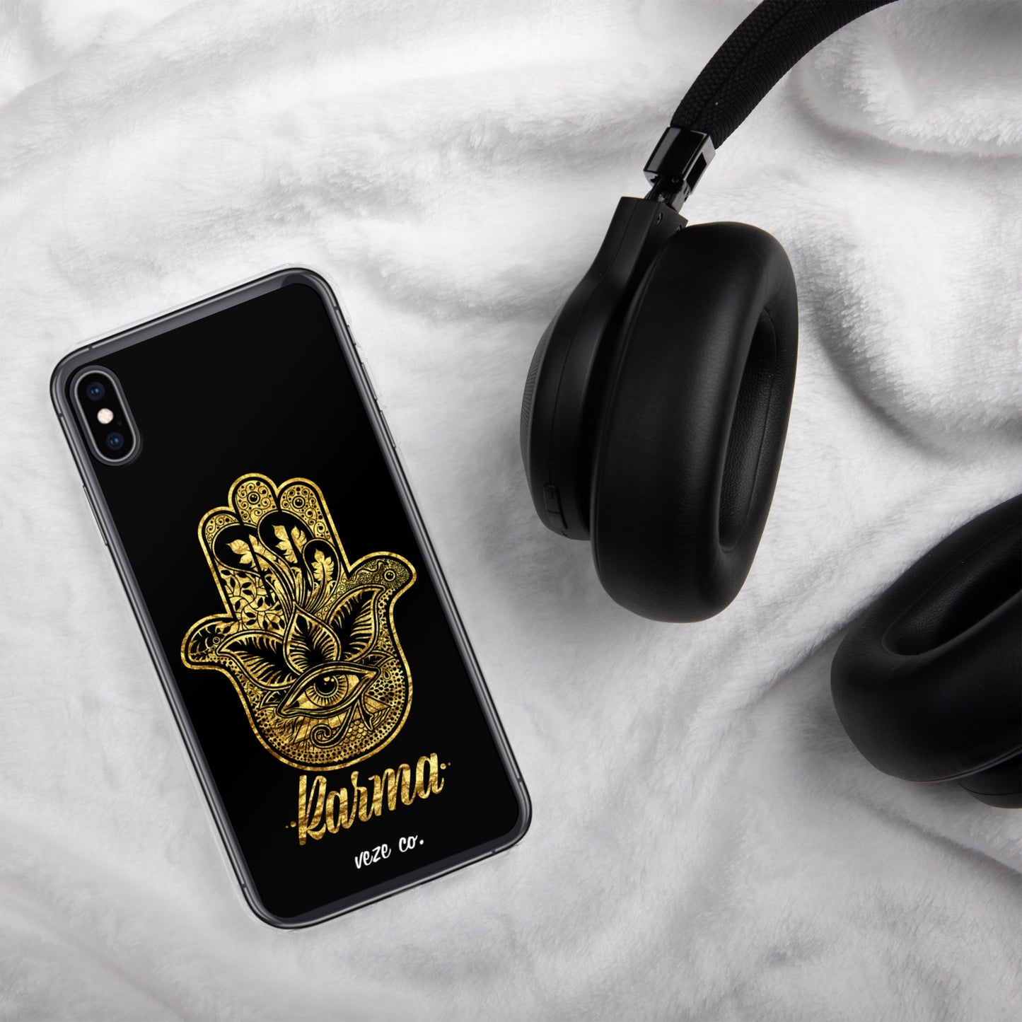 Karma Hand of Hamsa - iPhone Case