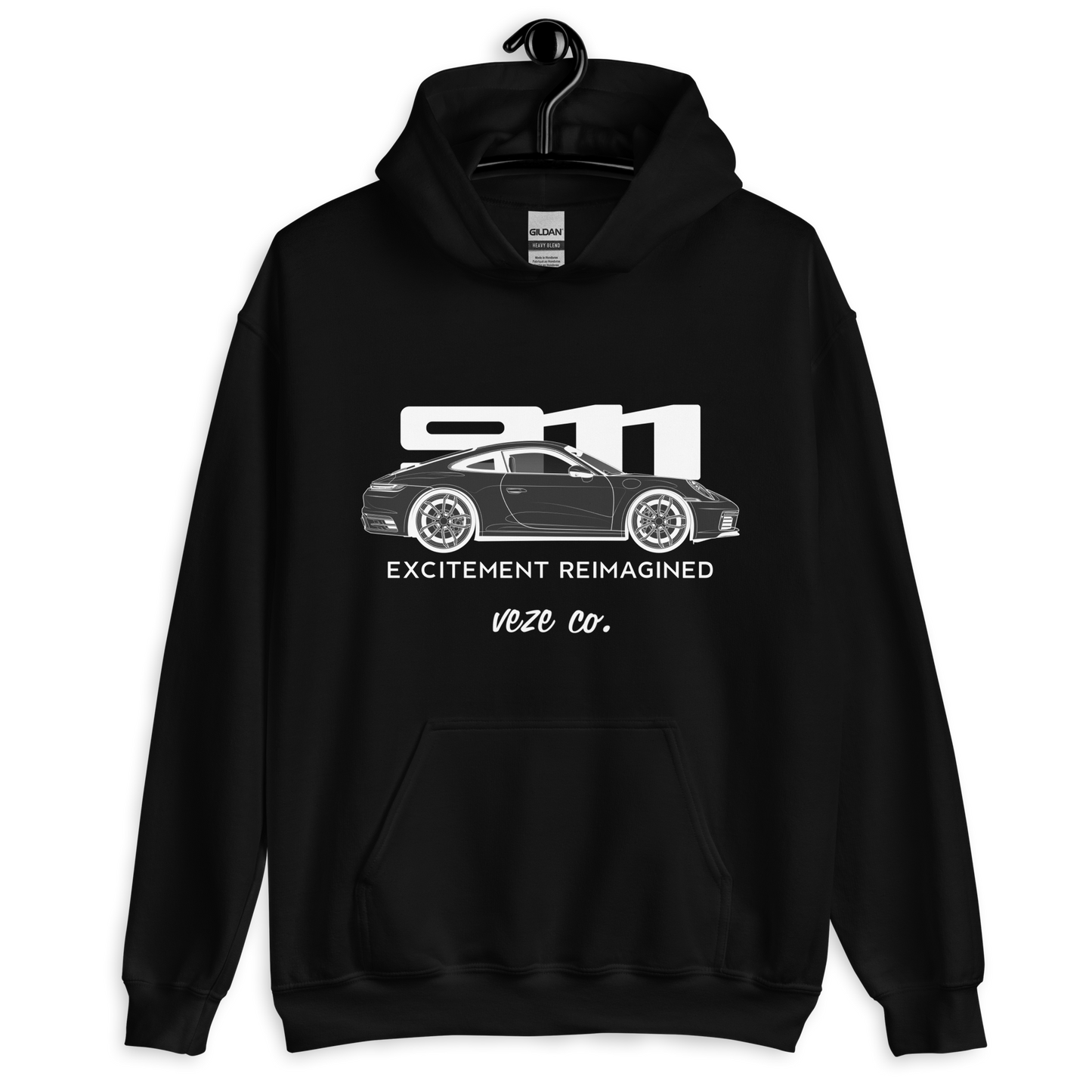 Excitement Reimagined Hoodie by VeZe Co.