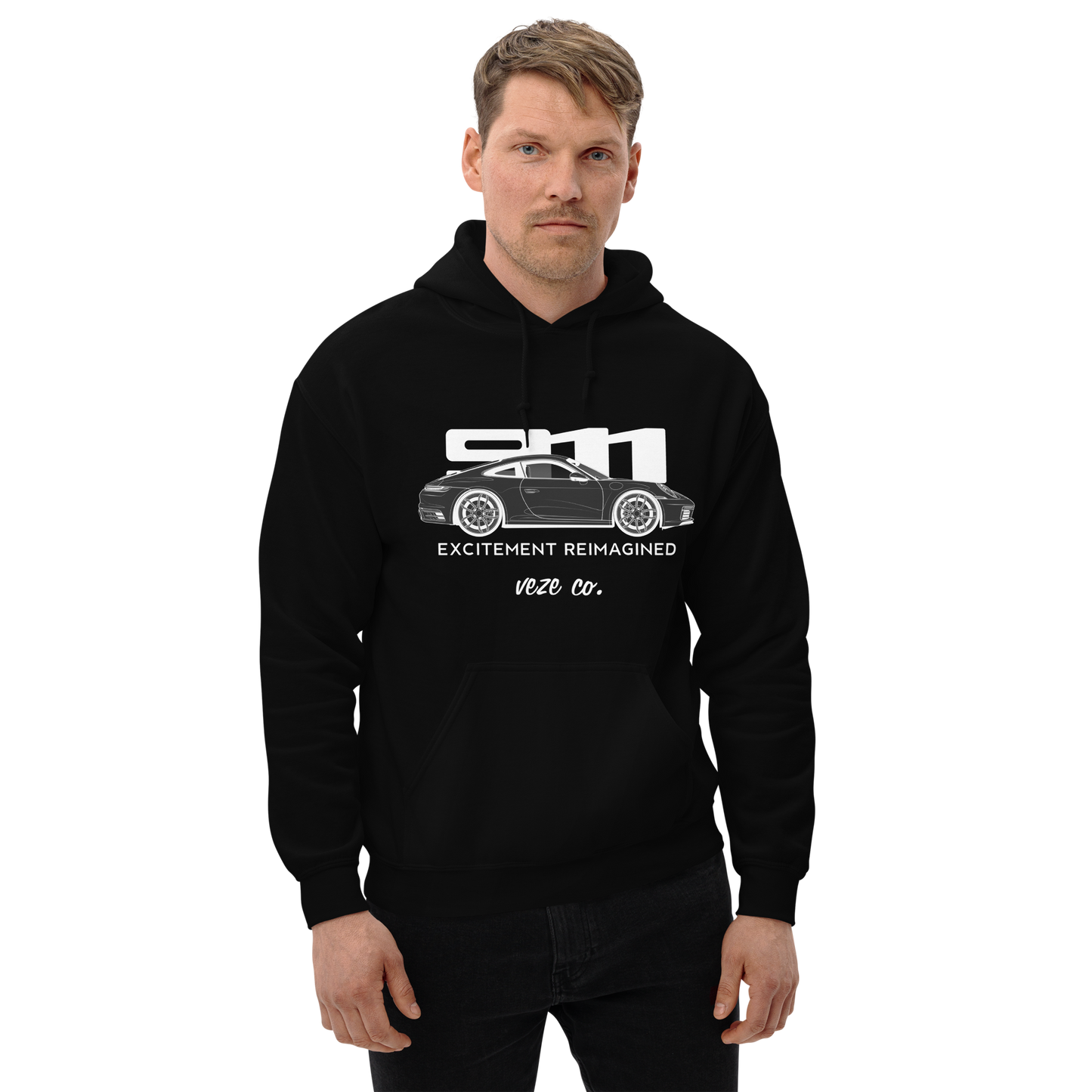 Excitement Reimagined Hoodie by VeZe Co.