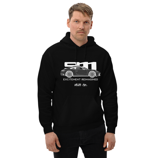 Excitement Reimagined Hoodie by VeZe Co.