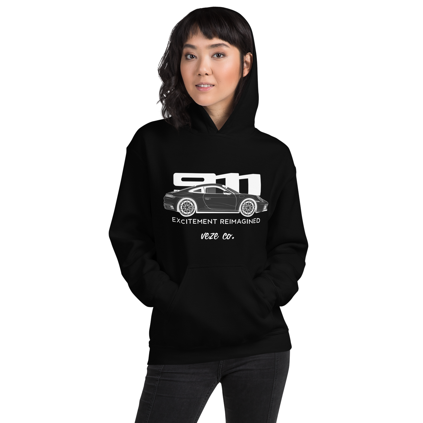 Excitement Reimagined Hoodie by VeZe Co.
