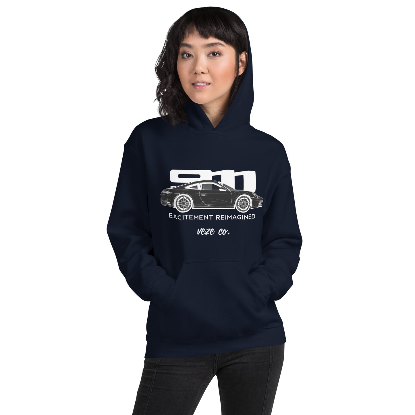 Excitement Reimagined Hoodie by VeZe Co.