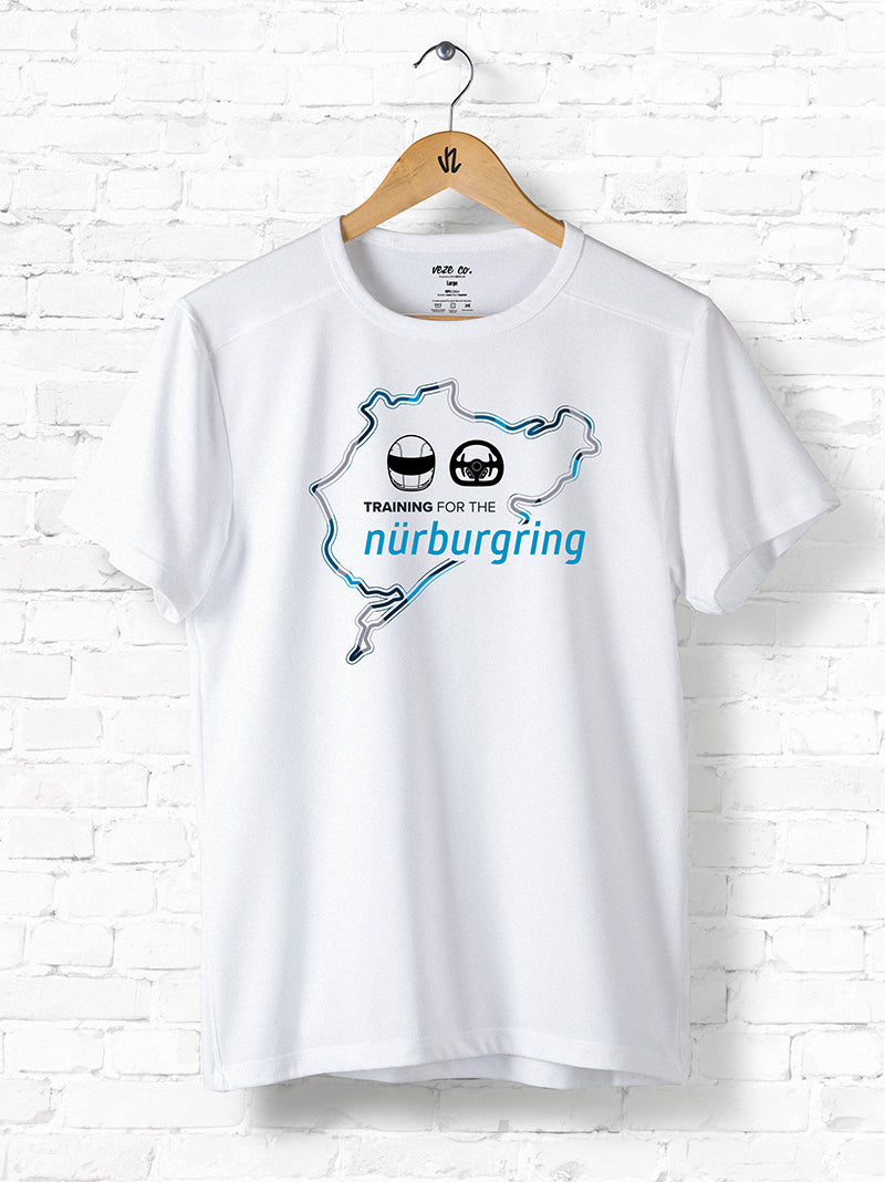 Training For The Nürburgring (D1) Blue T-shirt