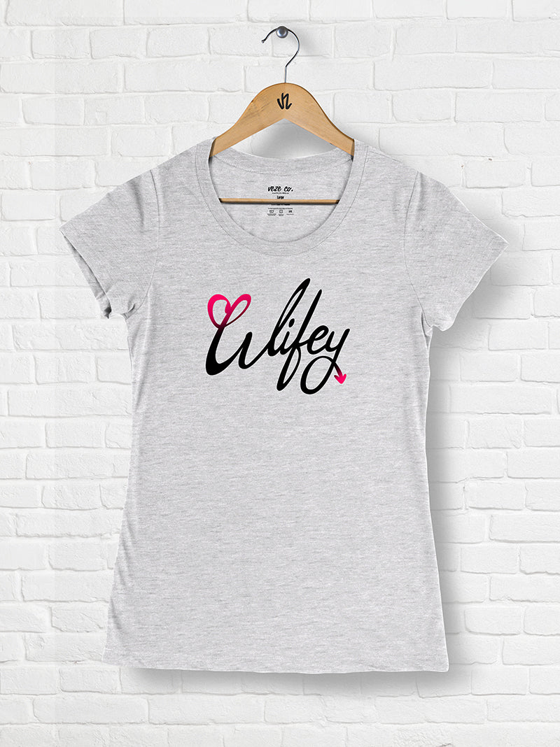 Wifey - Tri-blend Scoop Neck