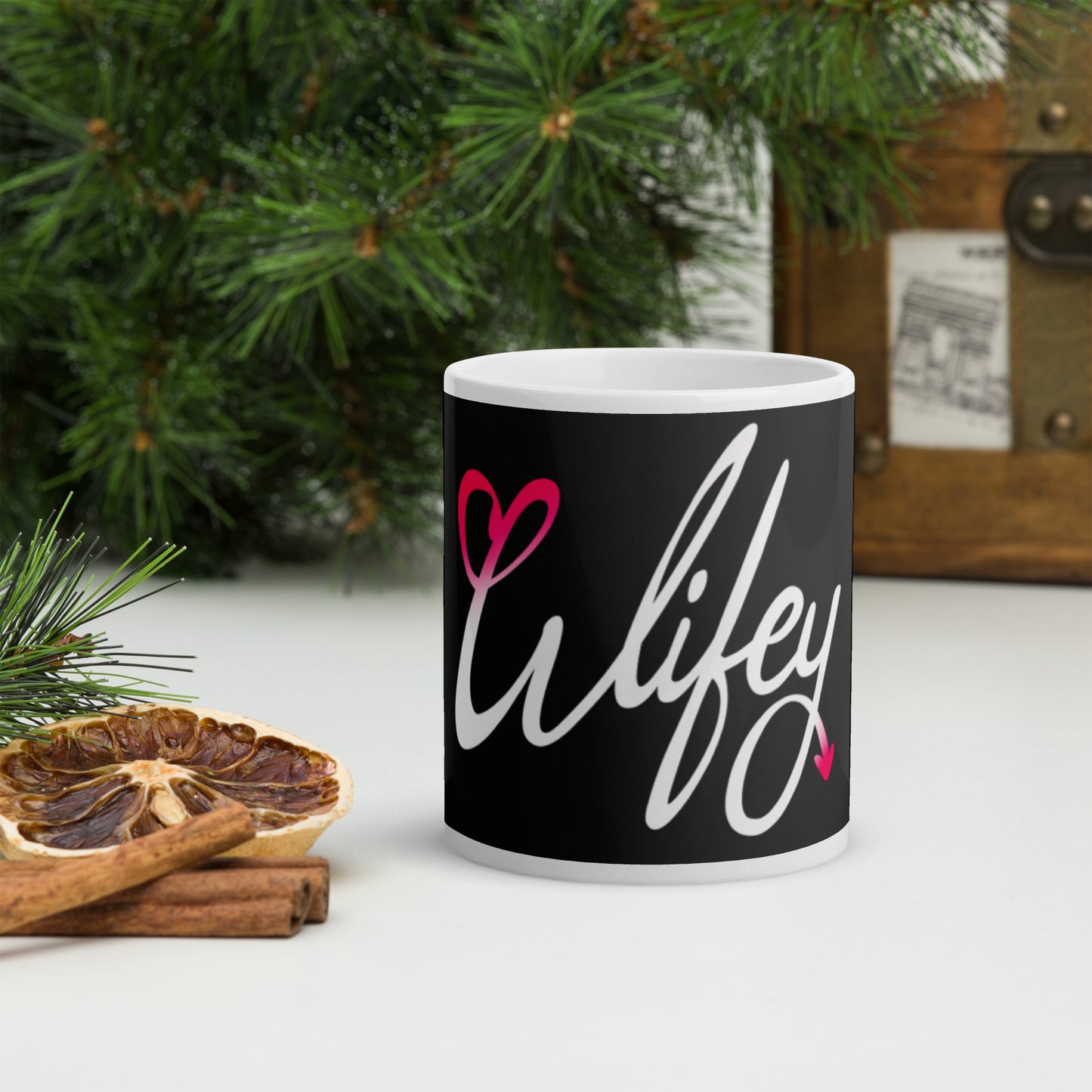 Wifey Glossy Mug (White)