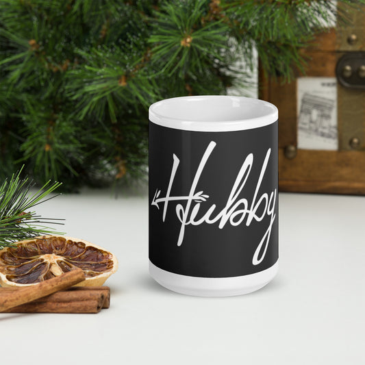 Hubby Glossy Mug (White)
