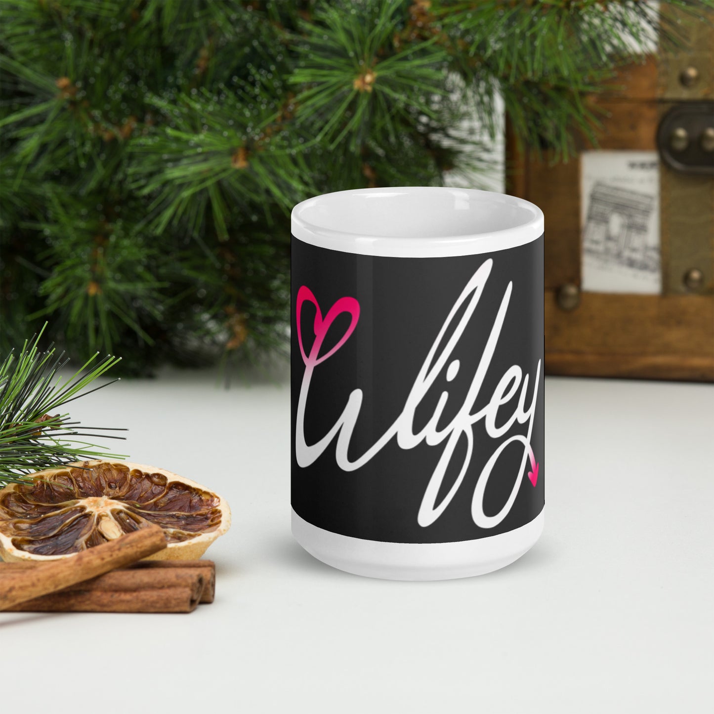 Wifey Glossy Mug (White)