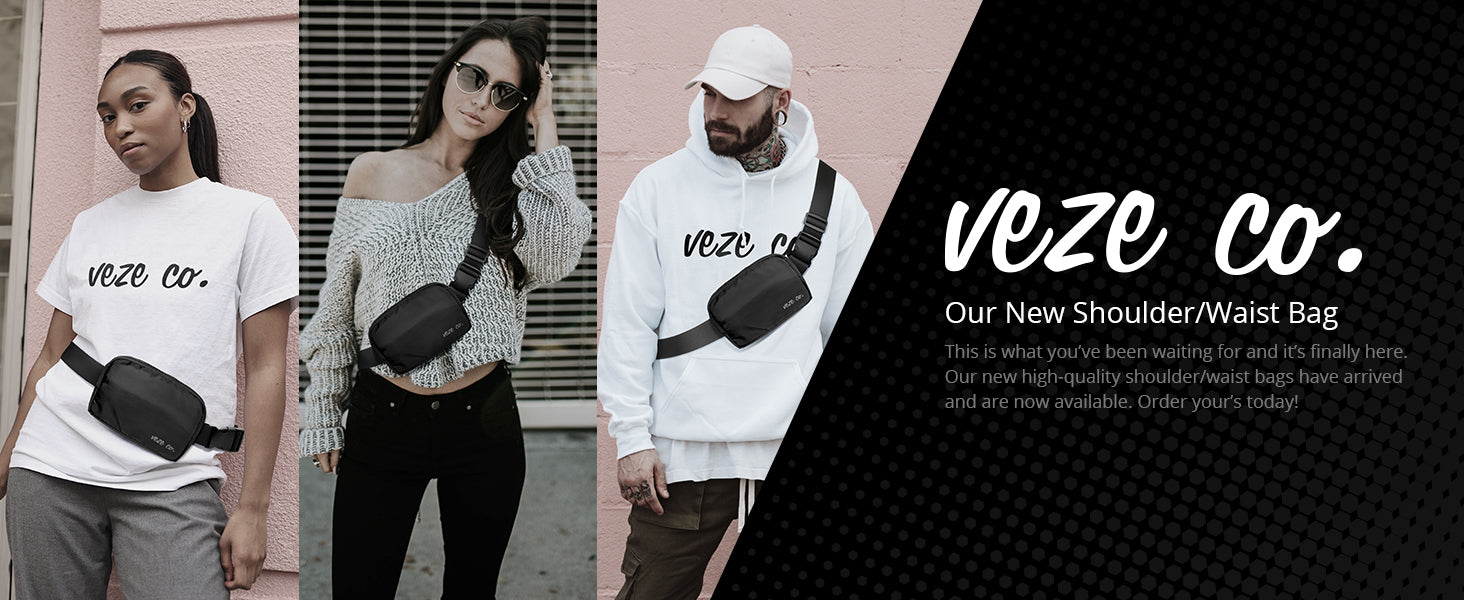 VeZe Co. Mini shoulder and waist bag for on the go