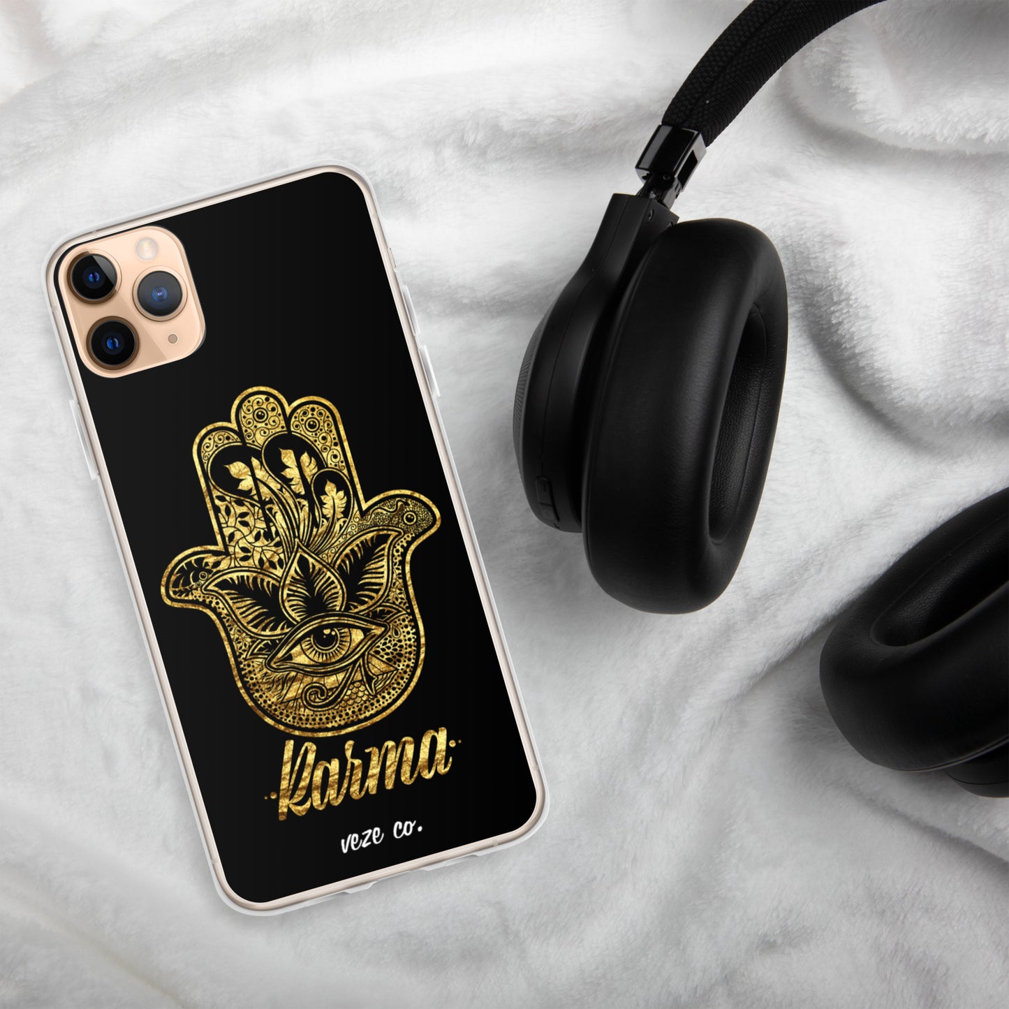 Karma Hand of Hamsa - iPhone Case